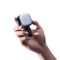Cuktech CC903P 100W Car Charger with Display and 70cm Retractable USB-C Cable - Gray