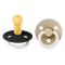 BIBS - Pacifier Colour 2 PACK - Black GLOW/Vanilla GLOW - Size 2 / Baby and Children