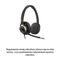 HP Poly Mission 825 Stereo USB Wired Headset