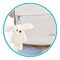 Rabbit assorted plush keychain 12cm