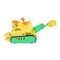 Paw Patrol - Movie 3 Dino Theme Vehicle Rubble (6075771) / Toys