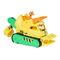 Paw Patrol - Movie 3 Dino Theme Vehicle Rubble (6075771) / Toys