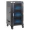 Manhattan Laptop Charging Cart/Trolley via AC Adapter (EU) 30-bay, Install device's AC Adapter (power cables) into unit, Suitable for ALL laptops (to 16"), iPads, MacBooks, Chromebooks, other portable devices, Bays 380x30x280mm, Cabinet, Lockable