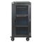 Manhattan Laptop Charging Cabinet Trolley/Cart via USB-C 65W 16" 30-bay, Suitable for USB-C laptops (to 16"), iPads, MacBooks, Chromebooks, other USB-C devices, Bays 395x32.5x290mm, USB-C charging cables included,Cabinet, UK & EU