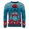 Jaws Christmas Sweater Jaws  Size M