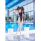 Date A Live Swimsuit Silhouette PVC Figure 1/7 Kurumi Tokisaki Swimwear Ver. 24 cm