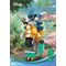 Disney D-Stage PVC Diorama Stitch Coin Ride 16 cm