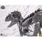 Jurassic World Statue 1/24 Indominus Rex Skeleton Bronze 24 cm