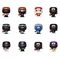 NFL Bitty POP! Vinyl Figures Series 2 2 cm Blind Box Display (24)