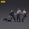 Zombie Dark Source Action Figures 4-Pack Security Guards 8 cm