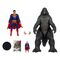 DC Justice League Monsterverse DC Multiverse Action Figures 2-Pack Superman Vs. Godzilla 30 cm