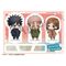 Jujutsu Kaisen Buddycolle Acrylic Stand 5th Anniversary C Megumi Fushiguro, Yuji Itadori & Nobara Kugisaki 10 cm