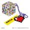 Rubik's ID Keychains Tamagotchi Blind Box Display (6)