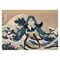 Katsushika Hokusai x Hatsune Miku Acrylic Panel Thirty-six Views of Mount Fuji The Great Wave off Kanagawa 30 cm