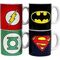 DC Comics Ceramic Mini Coffee Mugs Logos 8 cm Set (4)