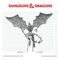 Dungeons & Dragons Nolzur's Marvelous Miniatures Unpainted Miniature Nightgaunt 17 cm