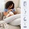 Doomoo - Maxi Pregnancy Pillow - Grey Dots /