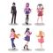 Monogatari Series CHILLfigg Mini Figures Blind Box Assortment (6)
