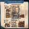 BOOK NOOK KIT - DIY- Literature Bookstore - 186pc + LED Light