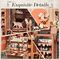 BOOK NOOK KIT - DIY- Scholar's Bookstore - 168pc + LED Light