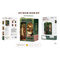 BOOK NOOK KIT - DIY - Owl Bookstore - 139pc + LED Light