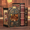 BOOK NOOK KIT - DIY - Count Cat's Study - 108pc + LED Light