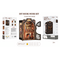 BOOK NOOK KIT - DIY - Count Cat's Study - 108pc + LED Light
