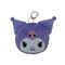 KUROMI - Head - Purple - Plush Coin Purse