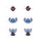 STITCH - Scary Stitch - 3 Pairs of Studs Earrings