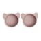Nuuroo - Rosa Silicone Snack Box small 2-pack Koala - Woodrose /