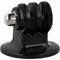 Sports Camera Mount with GoPro Tripod Mount - Black