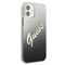 Guess GUHCP12SPCUGLSBK iPhone 12 mini 5.4" black/black hardcase Glitter Gradient Script
