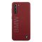 BMW Silicone Signature Logo Case for Samsung Galaxy S21+ - Red