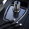 Dudao 3in1 USB Car Charger 3.4A Built-in Lightning / USB Type C / Micro USB Cable Black (R5ProN Black)