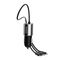 Dudao 3in1 USB Car Charger 3.4A Built-in Lightning / USB Type C / Micro USB Cable Black (R5ProN Black)