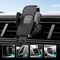 Joyroom JR-ZS259 car holder clamping phone to the air vent - black