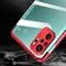 Clear Color Case Gel TPU Electroplating frame Cover for Xiaomi Redmi Note 10 5G / Poco M3 Pro black