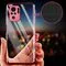 Clear Color Case Gel TPU Electroplating frame Cover for Xiaomi Redmi Note 10 5G / Poco M3 Pro black