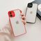 Milky Case silicone flexible translucent case for Xiaomi Redmi Note 10 / Redmi Note 10S red