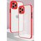 Milky Case silicone flexible translucent case for Xiaomi Redmi Note 10 / Redmi Note 10S red