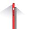 Milky Case silicone flexible translucent case for Xiaomi Redmi Note 10 / Redmi Note 10S red
