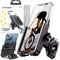 Wozinsky metal bicycle phone holder, scooters black (WBHBK3)