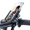 Wozinsky metal bicycle phone holder, scooters black (WBHBK3)