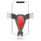 Gravity smartphone car holder, silver (YC07)