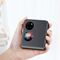 Dux Ducis Fino case is made of nylon material Huawei P50 Pocket black