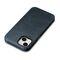 iCarer Oil Wax Premium Leather Case iPhone 14 Plus Magnetic Leather Case with MagSafe Dark Blue (WMI14220703-BU)
