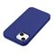 iCarer Litchi Premium Leather Case iPhone 14 Plus Magnetic Leather Case with MagSafe Dark Blue (WMI14220711-DB)