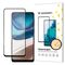 Wozinsky Super Durable Full Glue Tempered Glass Full Screen With Frame Case Friendly Motorola Moto G42 Black