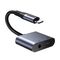 Joyroom SY-L01 Lightning to Lightning / 3.5 mm mini jack DAC adapter 2in1 - black