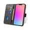 Magnet Case for Huawei Nova 12 Pro with flap and wallet - black